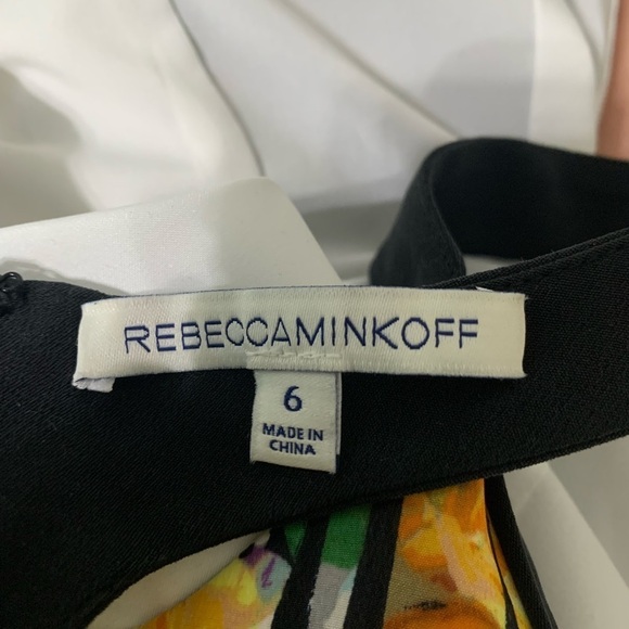 Rebecca Minkoff 100% Silk Joshua Floral Terrazzo Racerback Dress - Picture 6 of 8